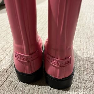 Girls Columbia heavy duty snow/rain rubber boots